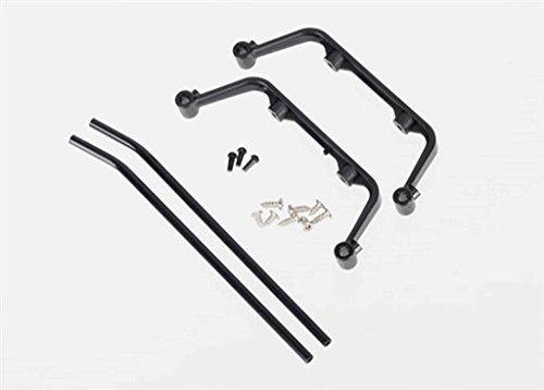 Traxxas 6356 Landing skid set (black-anodized) screws (4) (assembled) - Excel RC