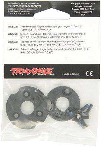 Traxxas 6538 Telemetry trigger magnet holders spur gear magnet 5x2mm (1) 3x8mm CCS (3) 3x10mm CCS (3) - Excel RC