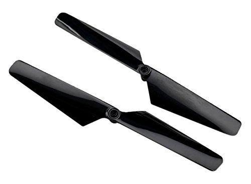 Traxxas 6626 Rotor blade set black (2) 1.6x5mm BCS (2) - Excel RC