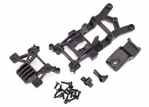 Traxxas 6720 Body mounts front & rear 3x12mm CS (4) 3x12mm shoulder screw (2) 3x10mm flat-head machine screw (8) 3x12mm BCS (1) - Excel RC