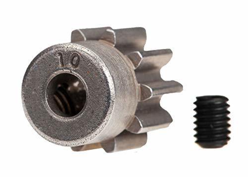 Traxxas 6746 Gear 10-T pinion (32-p) (steel) set screw - Excel RC