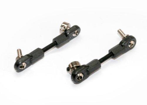 Traxxas 6895 Linkage front sway bar (2) (assembled with rod ends hollow balls and ball studs) - Excel RC