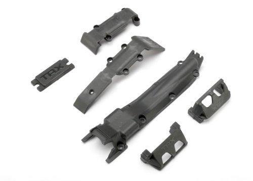 Traxxas 7037 Skidplate set front (1) rear (1) transmission (1) steering servo guards (2)  steering servo cover plate (1) - Excel RC