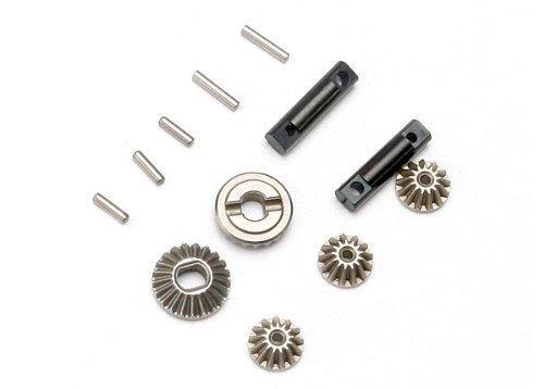 Traxxas 7082 Gear set differential (output gears (2) spider gears (3)) differential output shafts (2) 1.5x6mm pin (3) 1.5x8mm pin (2) - Excel RC