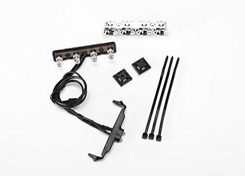 Traxxas 7287 LED light bar roof (chrome) light harness (4 clear 2 red) wire tie mount (2) wire tie (3) (requires power supply #7286) - Excel RC