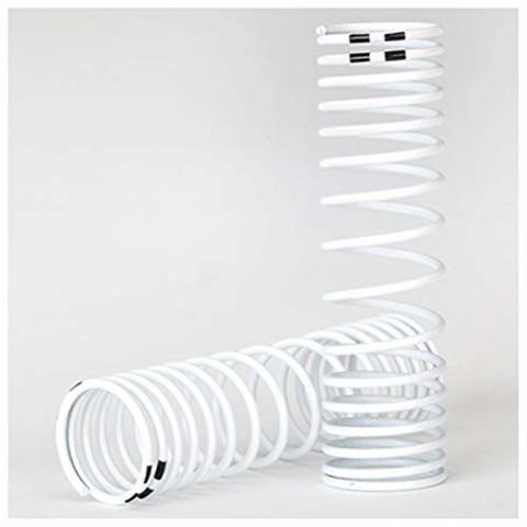 Traxxas 7457 Springs rear (white) (progressive rate) (2) - Excel RC