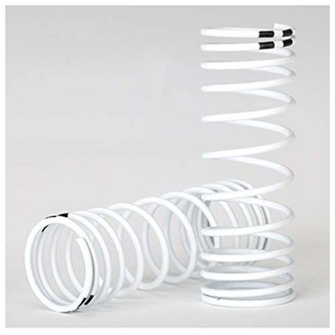 Traxxas 7458 Springs front (white) (progressive rate) (2) - Excel RC