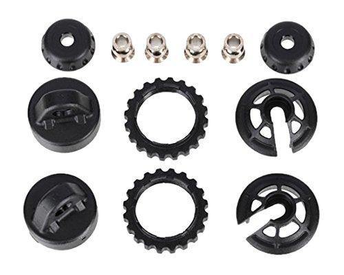 Traxxas 7468 Caps and spring retainers GTR longxx-long shock (upper cap (2) hollow balls (4) bottom cap (2) upper retainer (2) lower retainer (2)) - Excel RC