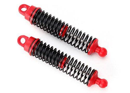 Traxxas 7660 Shocks oil-filled (assembled with springs) (2) - Excel RC