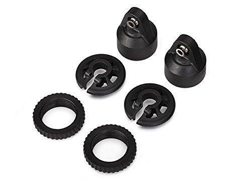 Traxxas 7764 Shock caps GTX shocks spring perch adjusters 2.5x14mm CS (2) (for 2 shocks) - Excel RC