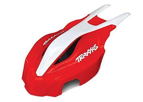 Traxxas 7911 Canopy front Red / White  Aton® - Excel RC