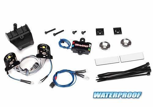 Traxxas 8039 LED light set (contains headlights tail lights side marker lights distribution block (fits 