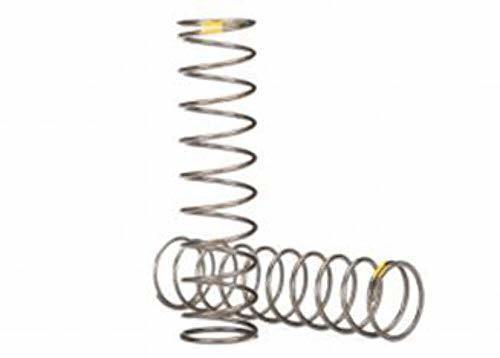 Traxxas 8042 Springs shock (tural finish) (GTS) (0.22 rate yellow stripe) (2) - Excel RC