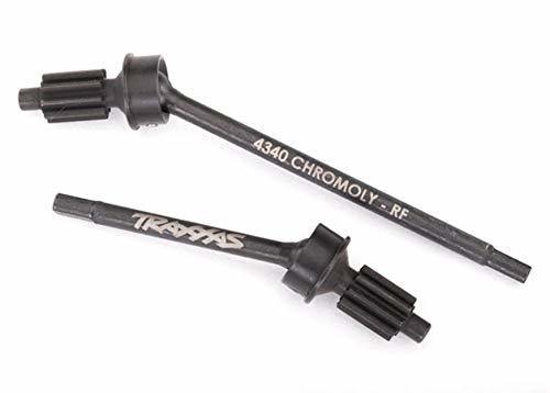 Traxxas 8062 Axle shaft front heavy duty (left & right) portal drive input gear (machined) (2) (assembled) - Excel RC