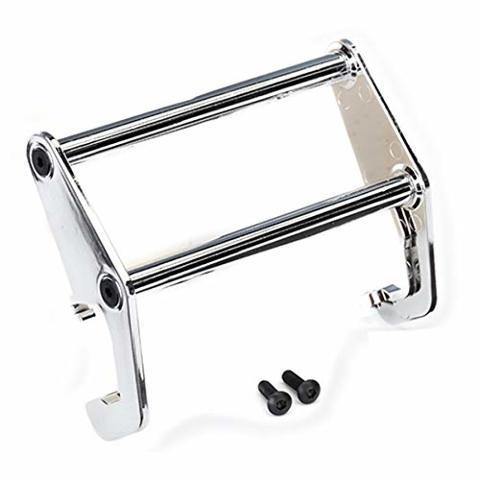 Traxxas 8066 Push bar bumper (chrome) (fits #8069 bumper) - Excel RC