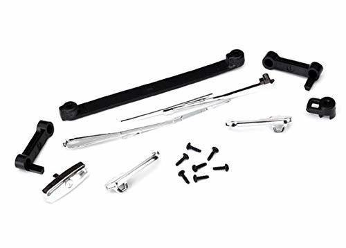 Traxxas 8132 Door handles left right & rear tailgate windshield wipers left & right retainers (2) 1.6x5 BCS (self-tapping) (7) (fits #8130 body) - Excel RC