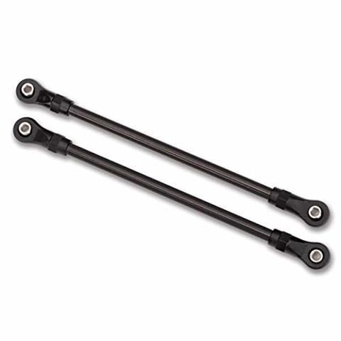 Traxxas 8145 Suspension links rear lower (2) (5x115mm steel) (assembled with hollow balls) (for use with #8140 TRX-4® Long Arm Lift Kit) - Excel RC