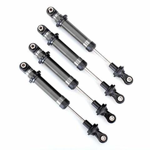 Traxxas 8160 Shocks GTS silver aluminum (assembled without springs) (4) (for use with 