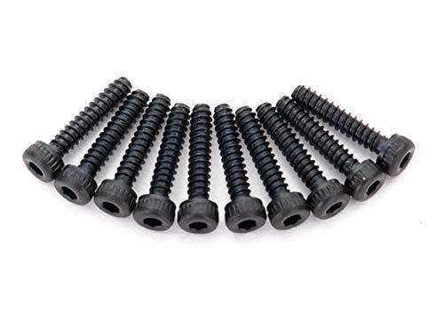 Traxxas 8167 Screws 2x10mm cap-head self-tapping (hex drive) (10) - Excel RC
