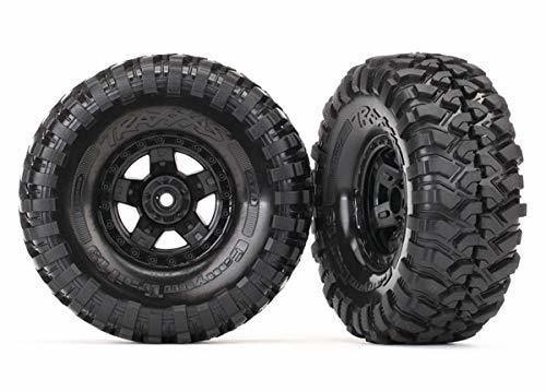 Traxxas 8179 Tires and wheels assembled glued (TRX-4® Sport 1.9” wheels Canyon Trail 4.6x1.9” tires) (2) - Excel RC