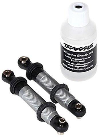 Traxxas 8260 Shocks GTS silver aluminum (assembled with spring retainers) (2) - Excel RC