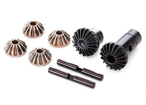 Traxxas 8282 Gear set differential (output gears (2) spider gears (4) spider gear shaft (2)) - Excel RC