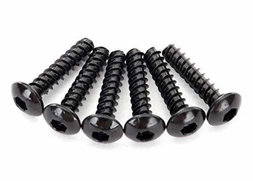Traxxas 8299 Screws 2.6x12mm button-head self-tapping (hex drive) (6) - Excel RC