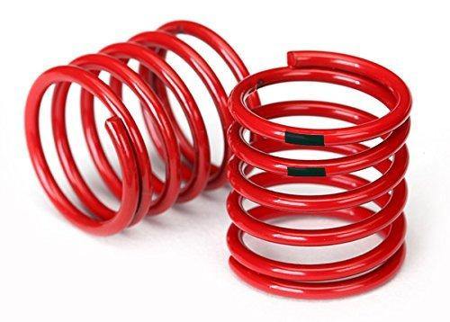 Traxxas 8364 Spring shock (red) (4.4 rate black stripe) (2) - Excel RC