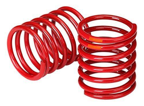 Traxxas 8365 Spring shock (red) (3.325 rate orange stripe) (2) - Excel RC