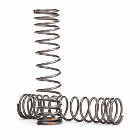 Traxxas 8442 Spring shock 139mm (tural finish) (GTR) (progressive 1.146 rate green stripe) (2) - Excel RC