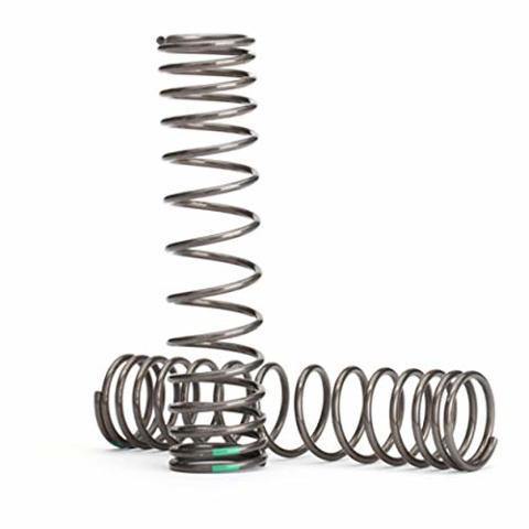 Traxxas 8443 Spring shock 139mm (tural finish) (GTR) (progressive 0.937 rate orange stripe) (2) - Excel RC
