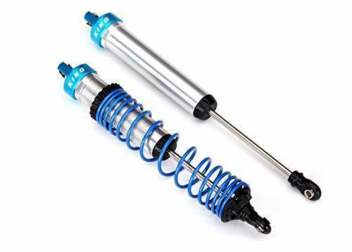 Traxxas 8457 Shock caps aluminum (blue-anodized) King® Shocks (4) - Excel RC