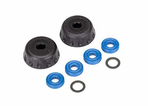 Traxxas 8458 Double seal kit GTR shocks (x-rings (4) 4x6x0.5mm PTFE-coated washers (2) bottom caps (2)) (renews 2 shocks) - Excel RC
