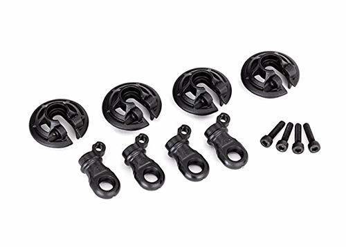 Traxxas 8459 Spring retainers lower (captured) (4) 2.5x10 CS (4) - Excel RC