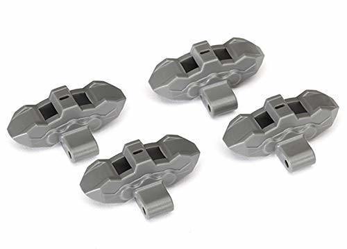 Traxxas 8567 Brake calipers front or rear (grey) (4) - Excel RC