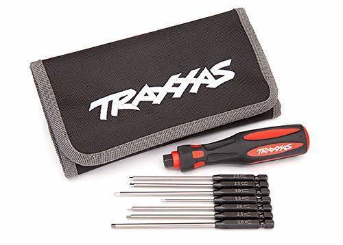 Traxxas 8711 Speed Bit Master Set hex driver 7-piece straight and ball end - Excel RC