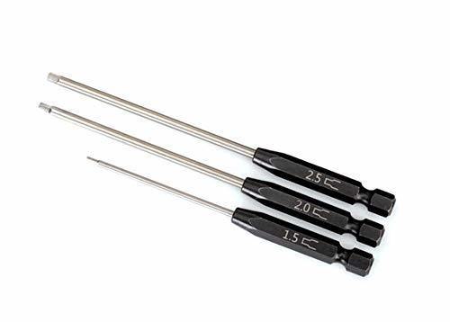 Traxxas 8715 Speed Bit Set hex driver 3-piece straight (1.5mm 2.0mm 2.5mm) 14&
