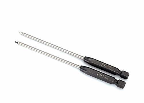 Traxxas 8716 Speed Bit Set hex driver 2-piece ball-end (2.0mm 2.5mm) 14&