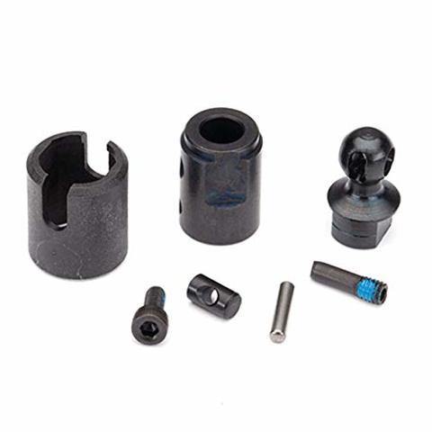 Traxxas 8849 Output drive transmission or differential (pin retainer (1) drive cup (1) drive ball (1) center ball (1) drive pin (1) 3x10 screw pin (1) cross pin (black) (1) 2.5x6 CS (with threadlock) (1)) (use with TRX-6 axle configuration) - Excel RC