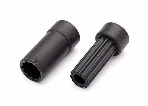 Traxxas 8850 Half shafts center (interl splined extra short (1) exterl splined extra short (1)) (plastic parts only) - Excel RC