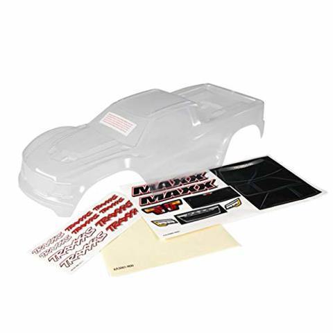 Traxxas 8911 Body Maxx® (clear requires painting) window masks decal sheet - Excel RC