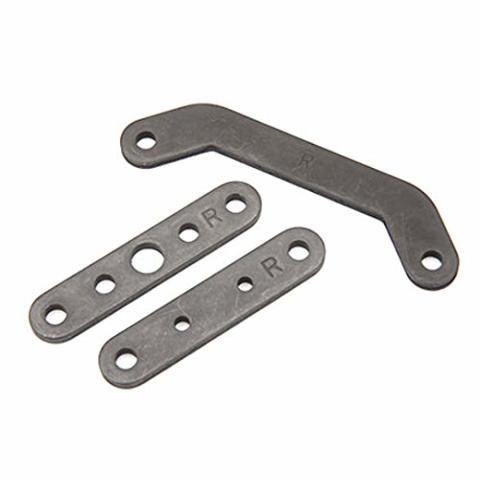 Traxxas 8927 Bulkhead tie bar rear upper (1) lower front (1) lower rear (1) (steel) - Excel RC