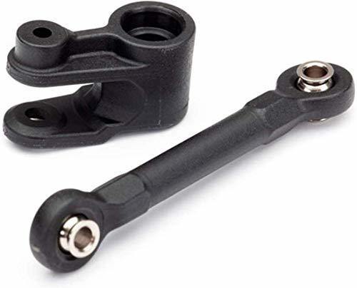 Traxxas 8947 Servo horn steering linkage steering (46mm assembled with pivot balls) - Excel RC