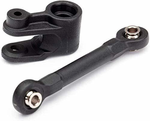 Traxxas 8947 Servo horn steering linkage steering (46mm assembled with pivot balls) - Excel RC