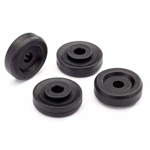 Traxxas 8957 Wheel washers black (4) - Excel RC