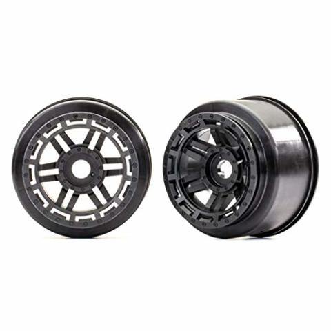 Traxxas 8971 Wheels (black) (2) - Excel RC