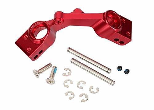 Traxxas 1952A Carriers stub axle (red-anodized 6061-T6 aluminum) (rear) (2) - Excel RC