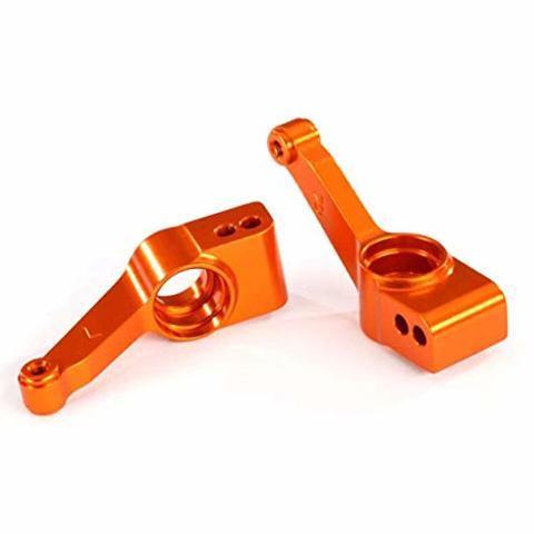 Traxxas 1952T Carriers stub axle (orange-anodized 6061-T6 aluminum) (rear) (2) - Excel RC