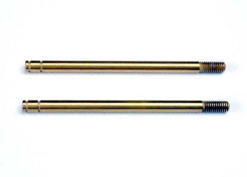 Traxxas 2765T Shock shafts hardened steel titanium nitride coated (X-long) (2) - Excel RC