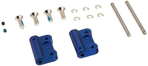 Traxxas 2798X Mounts suspension arm (blue-anodized 6061-T6 aluminum)(rear)(+- 1-degree)(L&R) - Excel RC